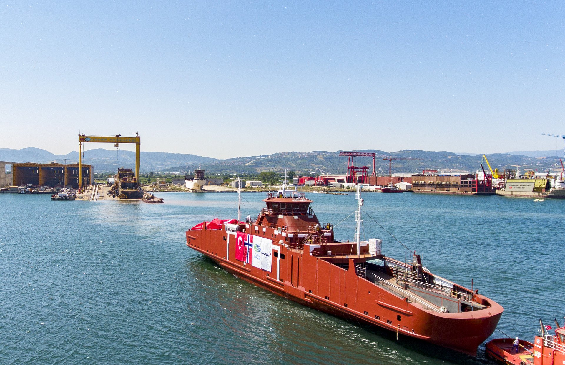 NB69 GRIP is launched. - Cemre Shipyard